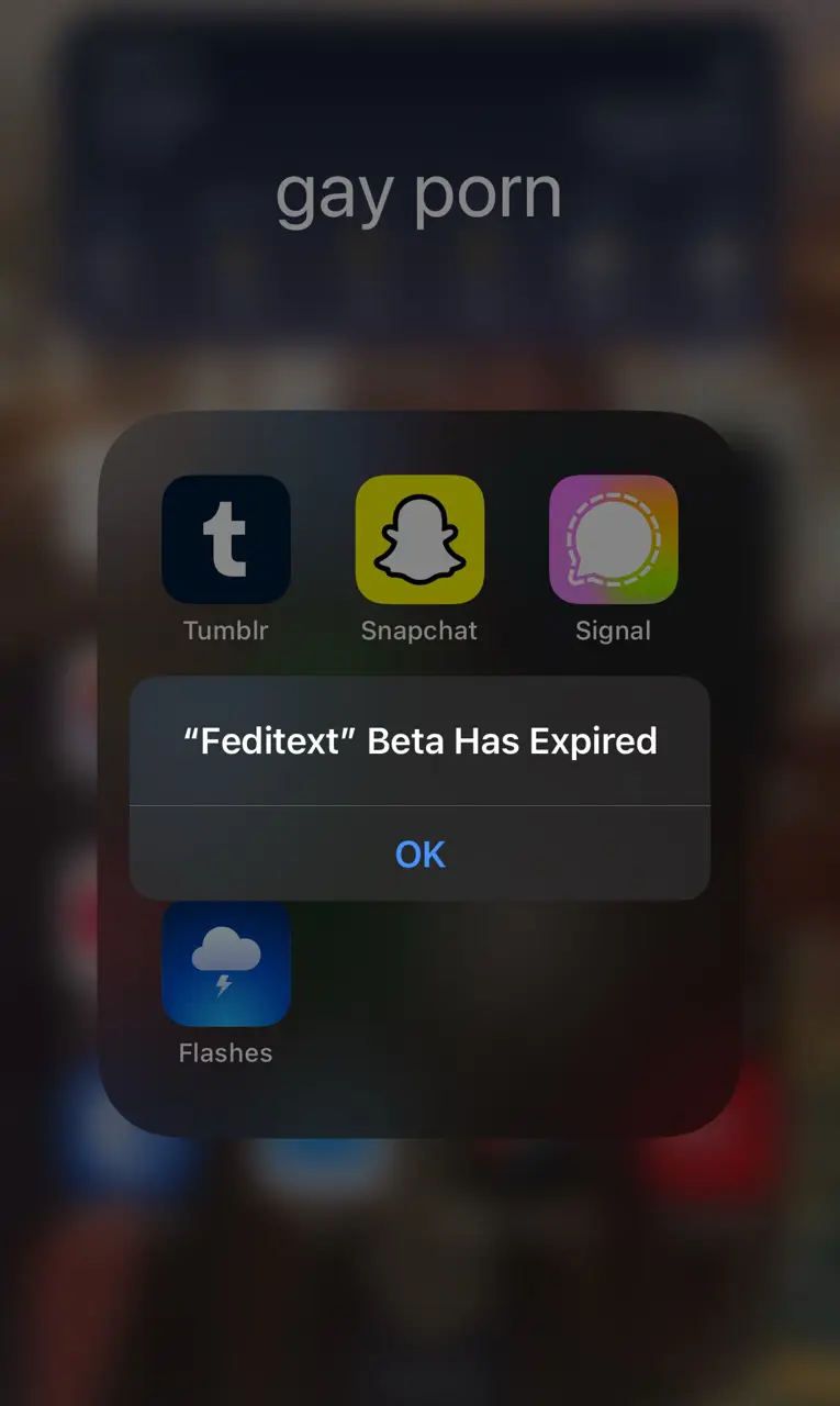 "Feditext Beta" has expired