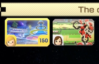 ari and julia are playing mario kart 8 deluxe. ari has voted for rosalina's ice world and won.