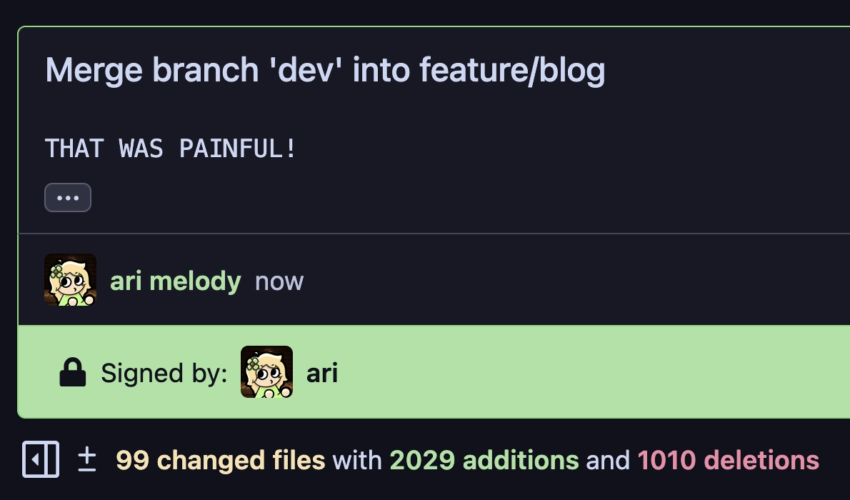 merge branch 'dev' into feature/blog: "THAT WAS PAINFUL!": 99 changed files with 2029 additions and 1010 deletions